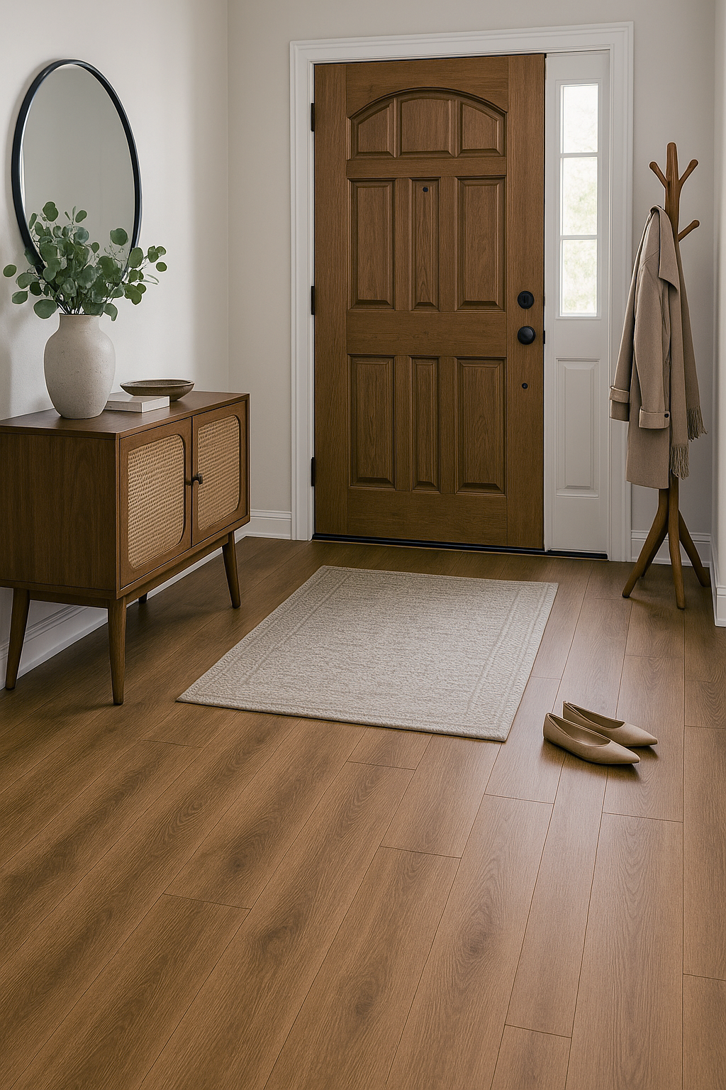 Suelo vinílico NPFloors SPC Click Cedro 4mm + 1mm IXPE