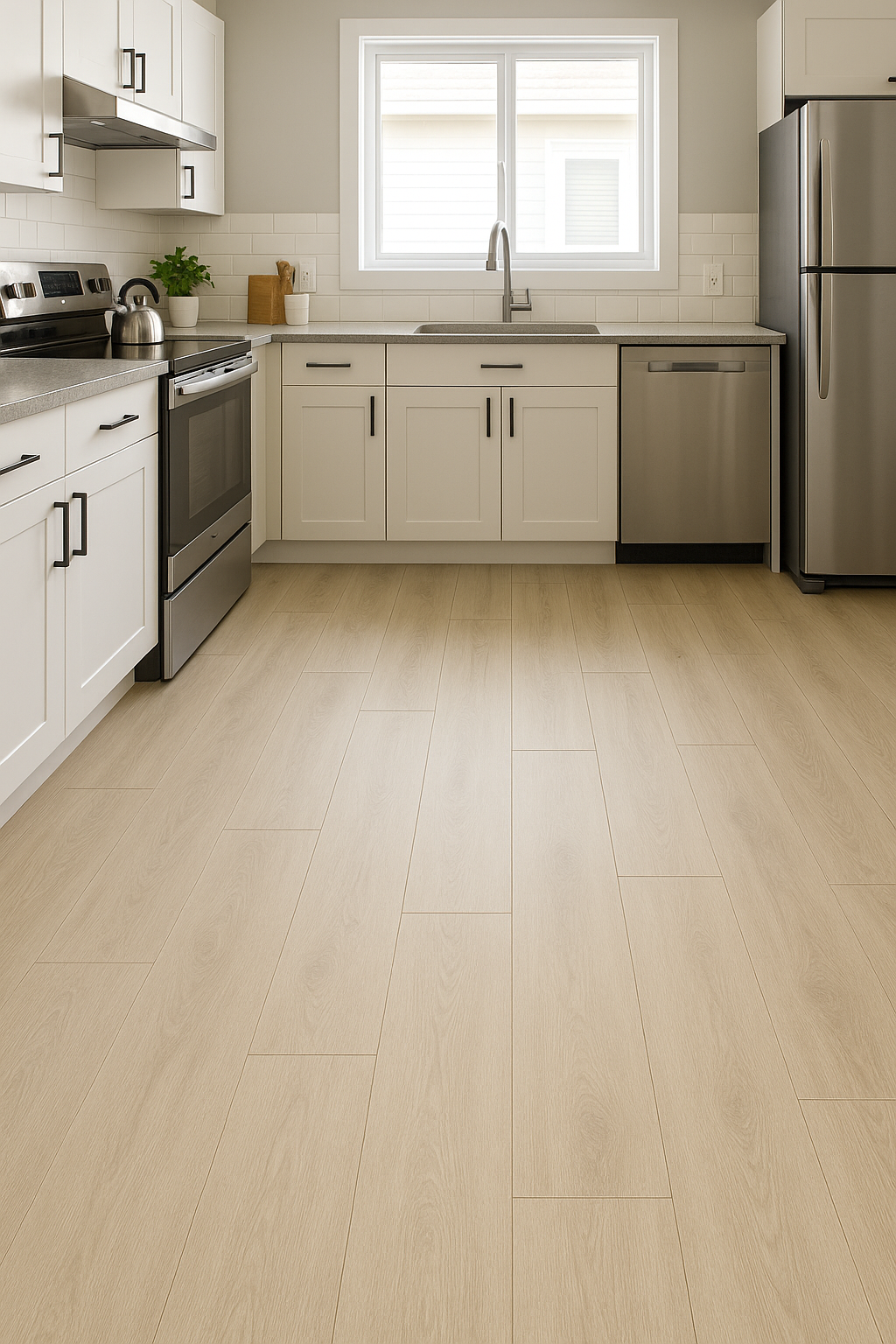 Suelo vinílico NPFloors SPC Click Tilo 4mm + 1mm IXPE