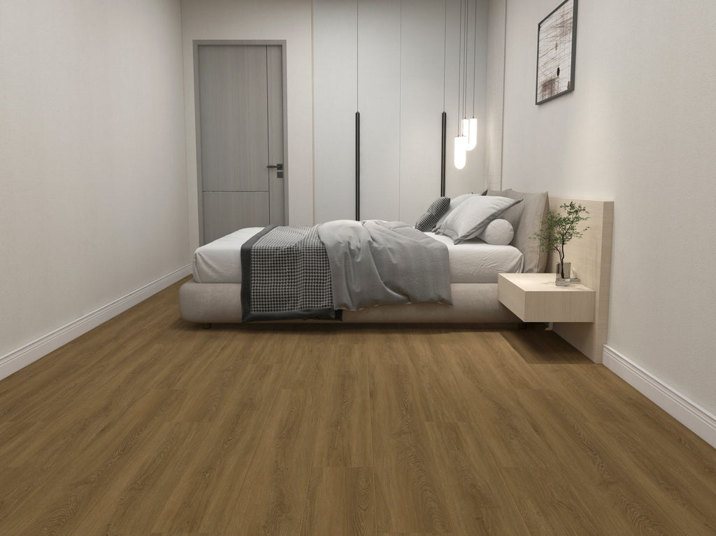 Suelo vinílico NPFloors SPC Click Cedro 4mm + 1mm IXPE