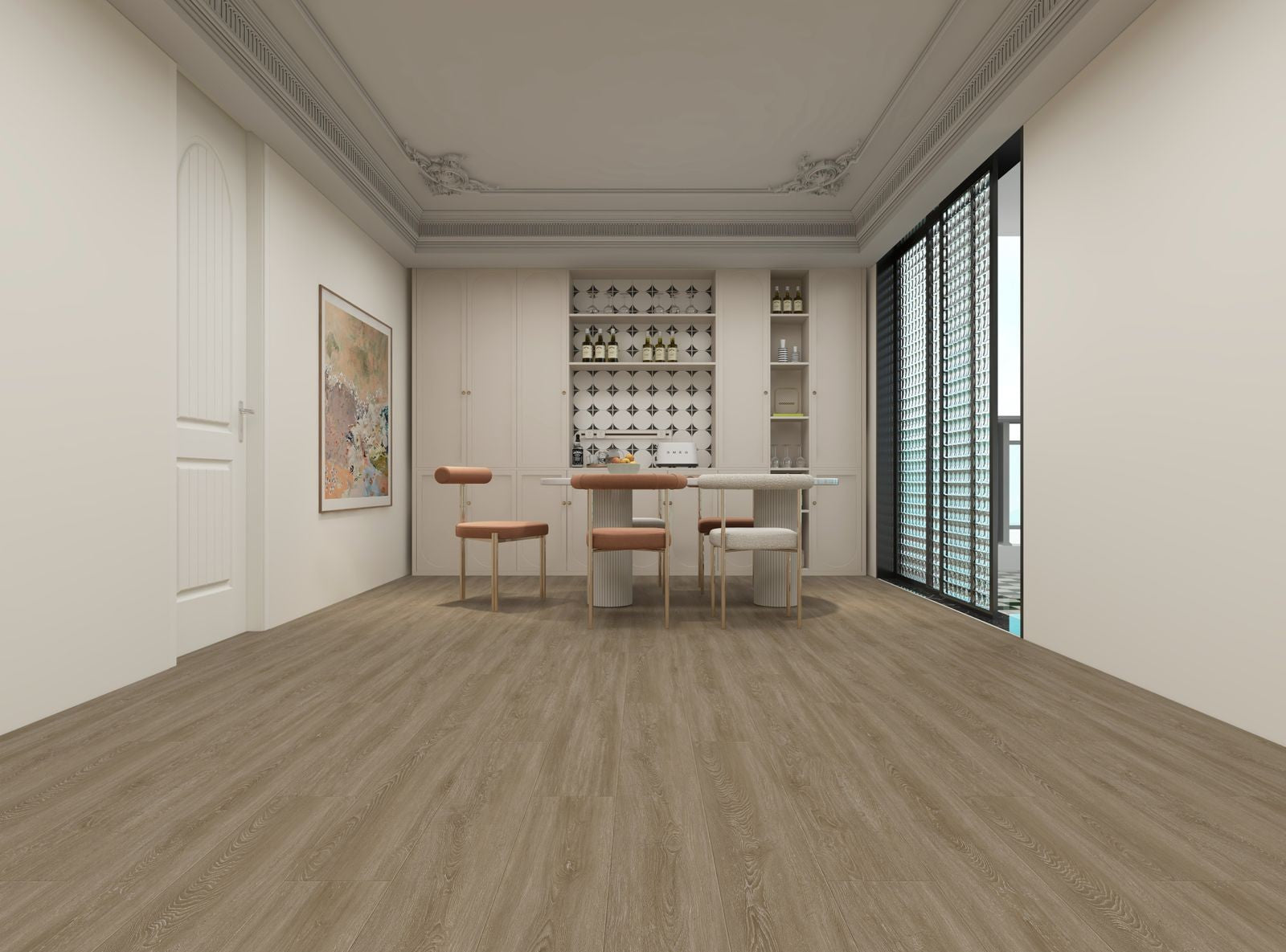 Suelo vinílico NPFloors SPC Click Vintage 4mm + 1mm IXPE